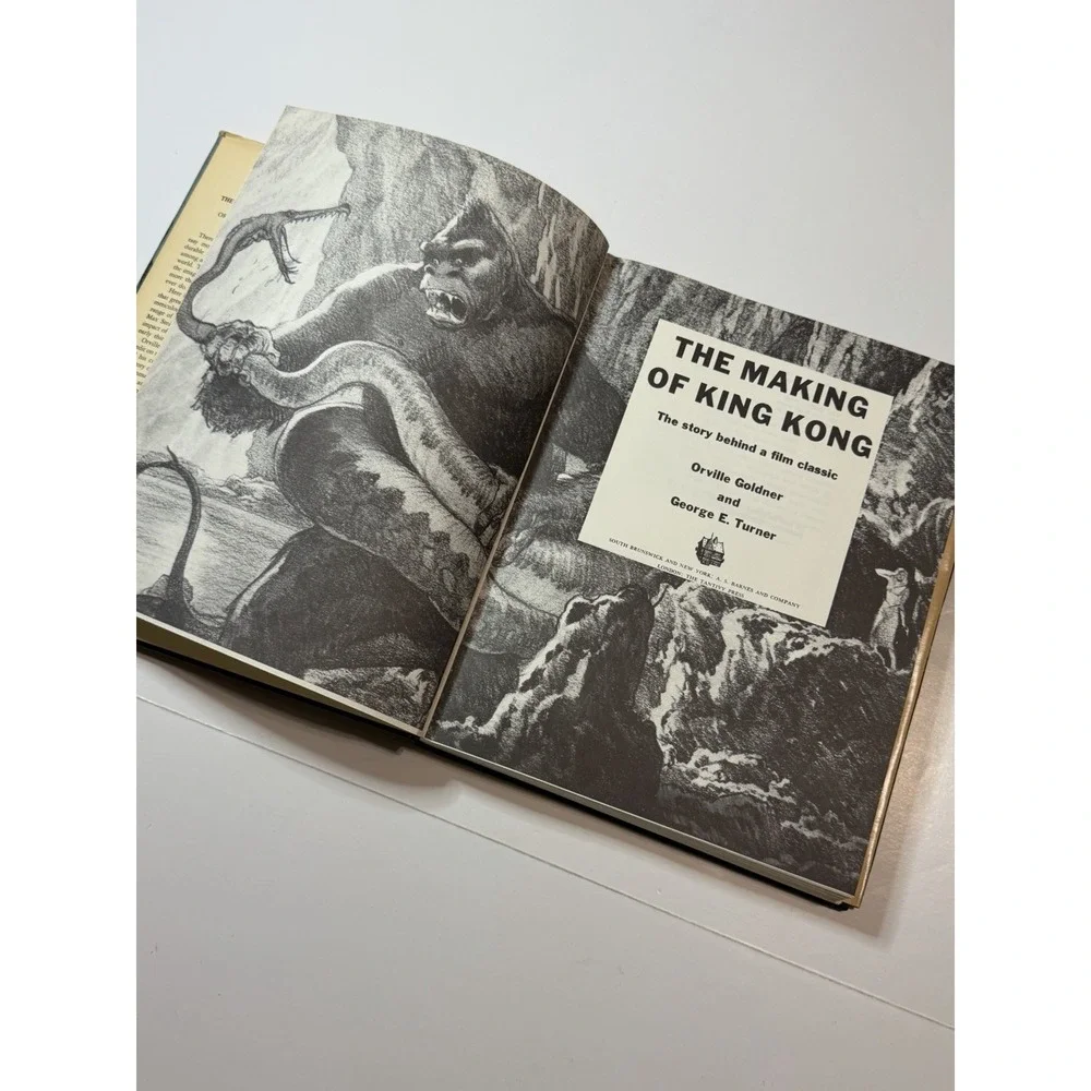 THE MAKING OF KING KONG - 1ST. ED. BY GOLDNER & TURNER Hardcover